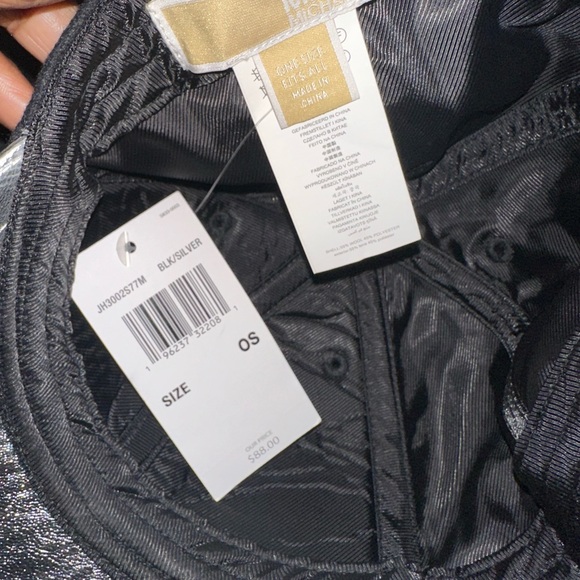 Michael Kors Black Varsity Logo Hat - Picture 3 of 3